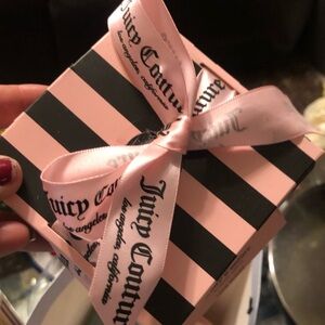 Juicy Couture package variety of purse, card holder, candle, spray,, etc